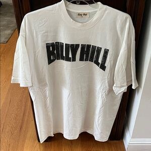 Billy Hill White Short Sleeve Tee